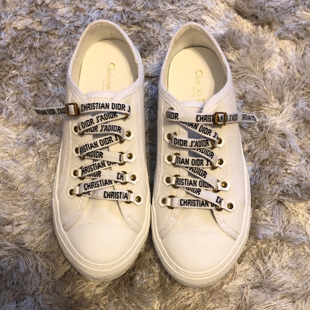 Dior canvas sneakers